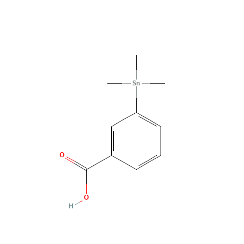 3-Trimethylstannyl Benzoic Acid (CAS: 161767-56-2) - Related Chemical Product