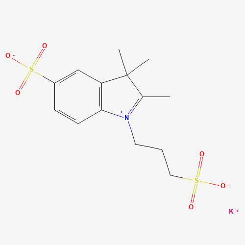 2,3,3-Trimethyl-1-(3-sulfonatopropyl)-indolinium-5-sulfonic Acid, Potassium Salt (CAS: 427882-78-8) - Related Chemical Product