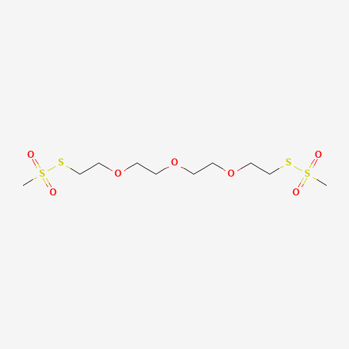 3,6,9-Trioxaundecane-1,11-diyl-bismethanethiosulfonate (CAS: 212262-02-7) - Chemical Structure and Molecular Formula 