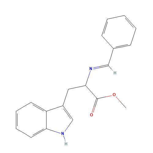 D,L-Tryptophan Methyl Ester, Benzaldimine (CAS: 19779-75-0) - Related Chemical Product