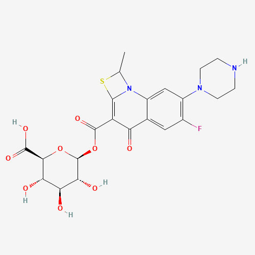 Ulifloxacin (CAS: 172040-93-6) - Chemical Structure and Molecular Formula 
