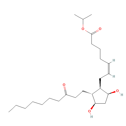 Unoprostone Isopropyl Ester (CAS: 120373-24-2) - Related Chemical Product