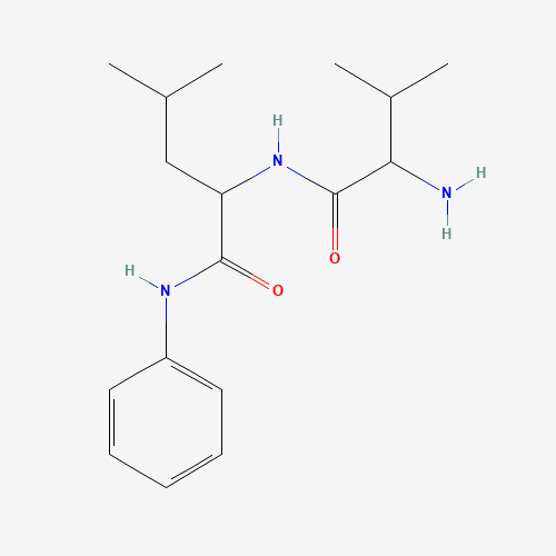 L-Valinyl-L-leucinyl Anilide (CAS: 874945-31-0) - Chemical Structure and Molecular Formula 
