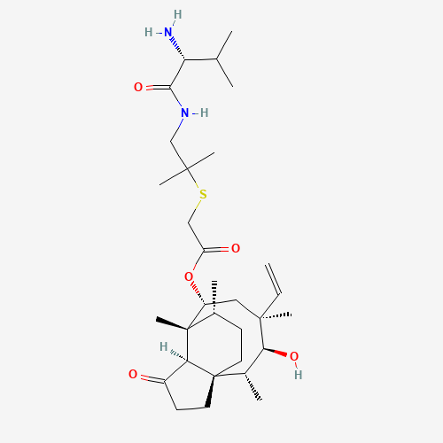 Valnemulin (CAS: 101312-92-9) - Chemical Structure and Molecular Formula 
