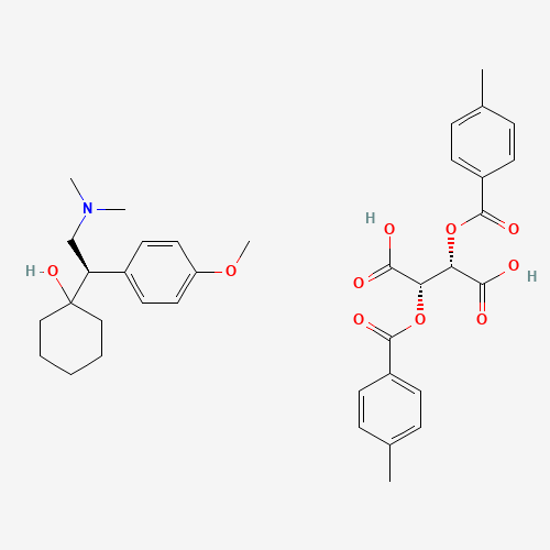 R-Venlafaxine-di-p-toluoyl-D-tartrate Salt (CAS: 272788-00-8) - Related Chemical Product