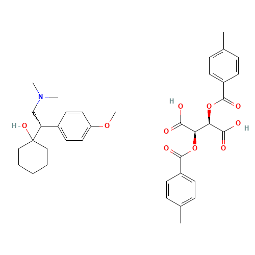 S-Venlafaxine-di-p-toluoyl-L-tartrate Salt (CAS: 272788-02-0) - Related Chemical Product