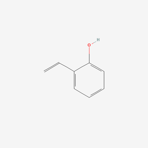 2-Vinylphenol (CAS: 695-84-1) - Chemical Structure and Molecular Formula 