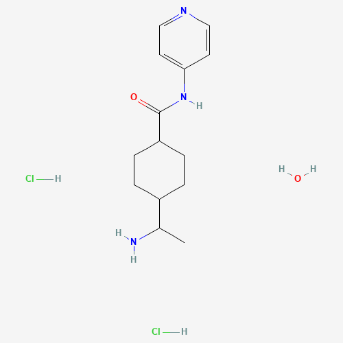 Y-27632 Dihydrochloride Hydrate (CAS: 331752-47-7) - Chemical Structure and Molecular Formula 