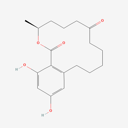 (S)-Zearalanone (CAS: 5975-78-0) - Chemical Structure and Molecular Formula 