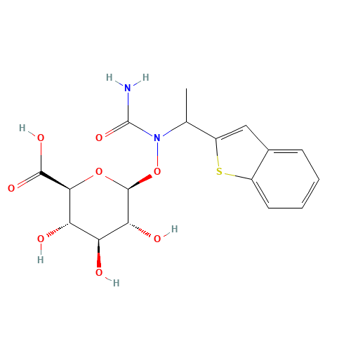 Zileuton b-D-Glucuronide (CAS: 141056-63-5) - Related Chemical Product