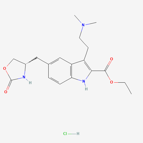 Zolmitriptan (CAS: 868622-23-5) - Chemical Structure and Molecular Formula 