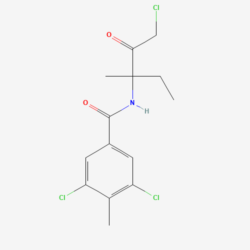 Zoxamide (CAS: 156052-68-5) - Chemical Structure and Molecular Formula 