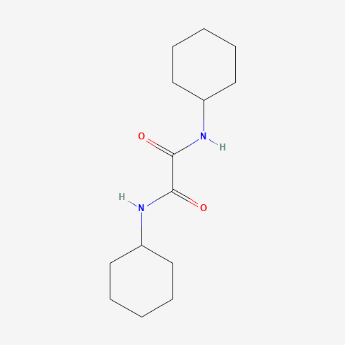 NN'-Dicyclohexyloxamide (CAS: 3299-64-7) - Chemical Structure and Molecular Formula 