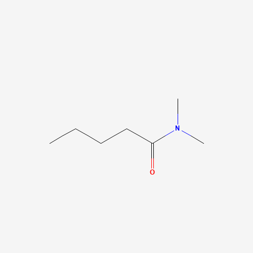 NN-Dimethylpentanamide (CAS: 6225-06-5) - Chemical Structure and Molecular Formula 