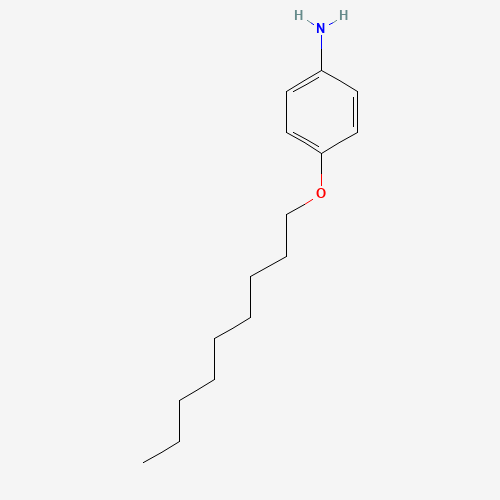 4-Nonyloxyaniline (CAS: 50262-67-4) - Chemical Structure and Molecular Formula 
