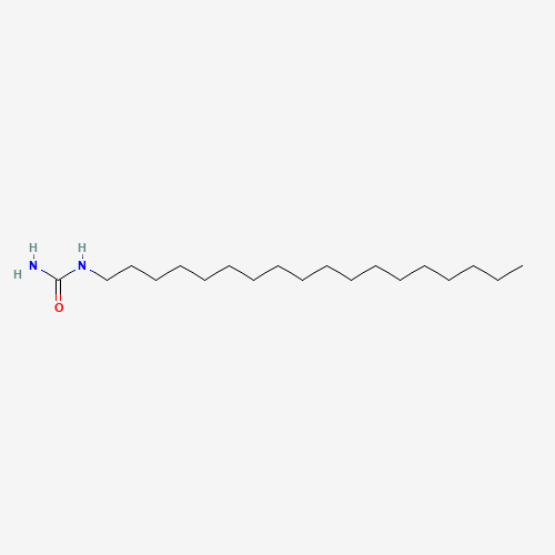 N-Octadecylurea (CAS: 2158-08-9) - Chemical Structure and Molecular Formula 