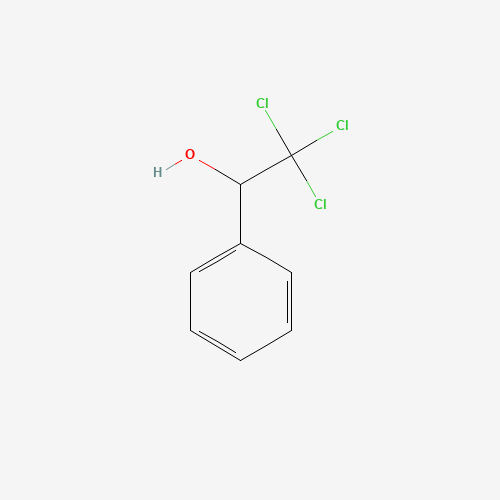 1-Phenyl-2,2,2-trichloroethanol (CAS: 2000-43-3) - Chemical Structure and Molecular Formula 