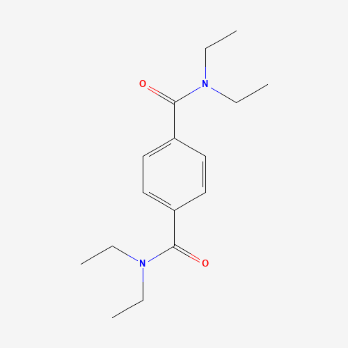 NNN'N'-Tetraethylterephthalamide (CAS: 15394-30-6) - Chemical Structure and Molecular Formula 