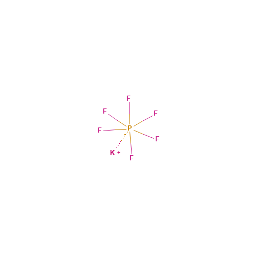 Potassium hexafluorophosphate (CAS: 17084-13-8) - Chemical Structure and Molecular Formula 