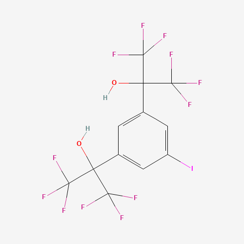 3,5-Bis(1,1,1,3,3,3-hexafluoro-2-hydroxypropyl)-iodobenzene (CAS: 53173-72-1) - Related Chemical Product