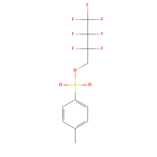 2,2,3,3,4,4,4-Heptafluorobutyl p-toluenesulfonate (CAS: 312-66-3) - Related Chemical Product