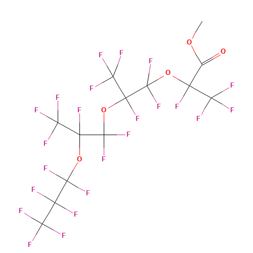 Perfluoro-2,5,8-trimethyl-3,6,9-trioxadodecanoic acid, methyl ester (CAS: 39187-47-8) - Related Chemical Product