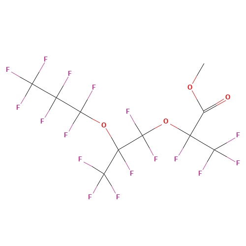 Perfluoro-2,5-dimethyl-3,6-dioxanonanoic acid methyl ester (CAS: 26131-32-8) - Related Chemical Product