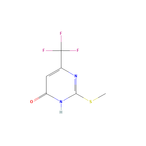 2-(Methylsulfanyl)-6-(trifluoromethyl)-4-pyrimidinol (CAS: 16097-62-4) - Related Chemical Product