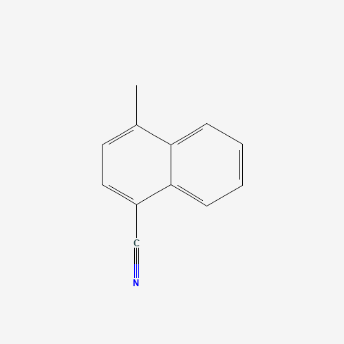 1-Cyano-4-methylnaphthalene (CAS: 36062-93-8) - Chemical Structure and Molecular Formula 