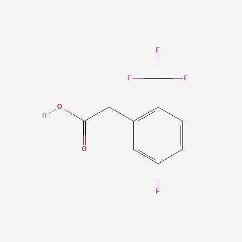 5-Fluoro-2-(trifluoromethyl)phenylacetic acid (CAS: 239135-52-5) - Related Chemical Product