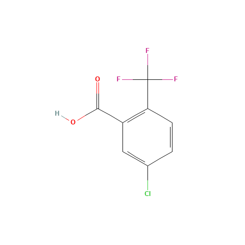 5-Chloro-2-(trifluoromethyl)benzoic acid (CAS: 654-98-8) - Related Chemical Product