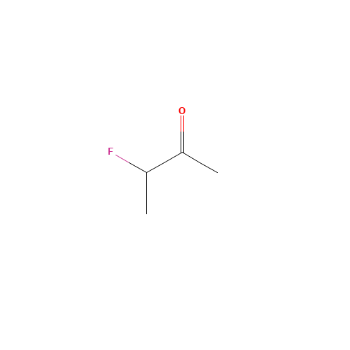 3-Fluoro-2-butanone (CAS: 814-79-9) - Chemical Structure and Molecular Formula 