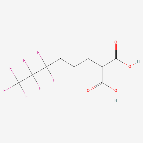 2-(4,4,5,5,6,6,6-Heptafluorohexyl)malonic acid (CAS: 244022-64-8) - Related Chemical Product