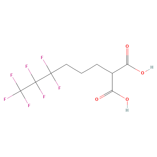 2-(4,4,5,5,6,6,6-Heptafluorohexyl)malonic acid (CAS: 244022-64-8) - Related Chemical Product
