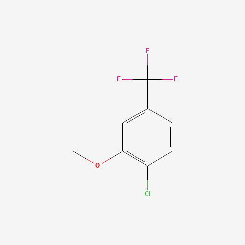 2-Chloro-5-(trifluoromethyl)anisole (CAS: 402-08-4) - Related Chemical Product