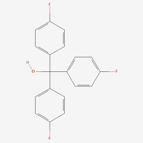4,4',4''-Trifluorotrityl alcohol (CAS: 379-57-7) - Chemical Structure and Molecular Formula 