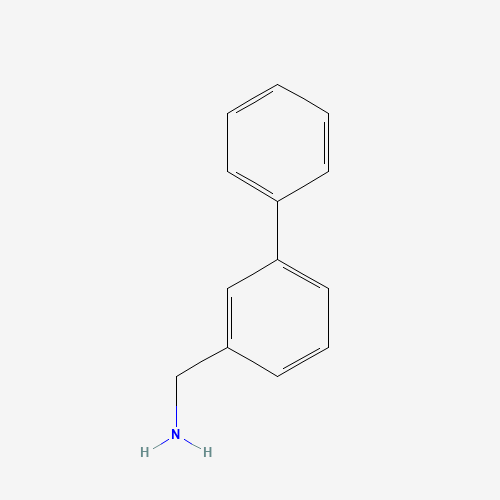 3-Phenylbenzylamine (CAS: 177976-49-7) - Chemical Structure and Molecular Formula 