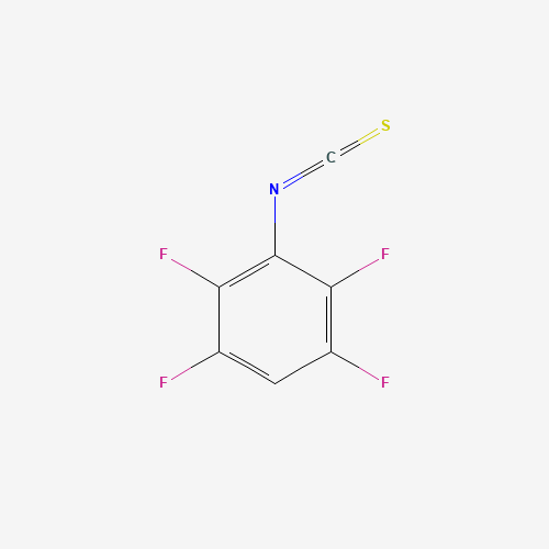 2,3,5,6-Tetrafluorophenyl isothiocyanate (CAS: 20925-31-9) - Chemical Structure and Molecular Formula 