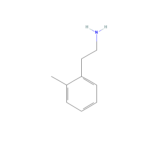 2-Methylphenethylamine (CAS: 55755-16-3) - Chemical Structure and Molecular Formula 