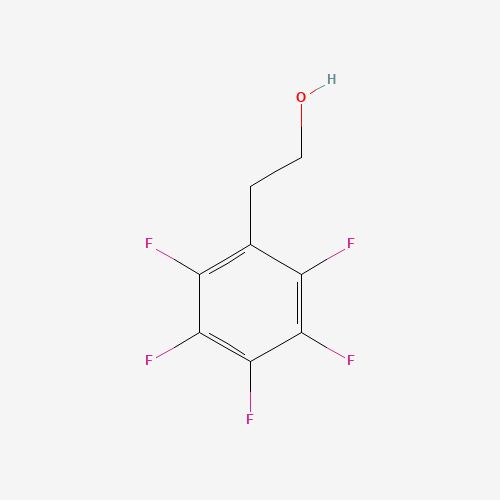2-(Pentafluorophenyl)ethanol (CAS: 653-31-6) - Chemical Structure and Molecular Formula 