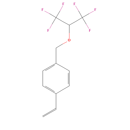 4-Vinylbenzyl hexafluoroisopropyl ether (CAS: 111158-92-0) - Related Chemical Product