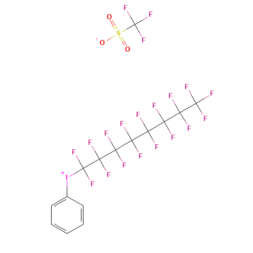 (Perfluoro-n-octyl)phenyliodonium trifluoromethanesulfonate (CAS: 77758-89-5) - Related Chemical Product