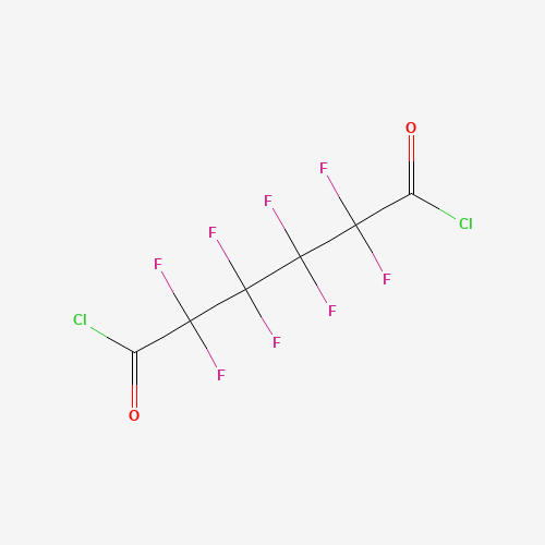 Octafluoroadipoyl chloride (CAS: 336-06-1) - Chemical Structure and Molecular Formula 