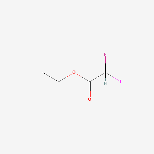 Ethyl iodofluoroacetate (CAS: 401-58-1) - Chemical Structure and Molecular Formula 