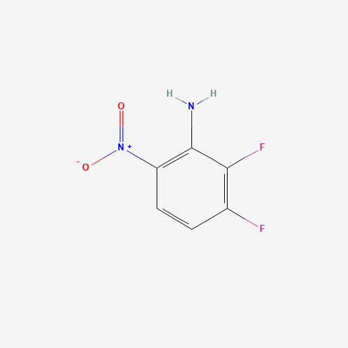 2,3-Difluoro-6-nitroaniline (CAS: 211693-73-1) - Chemical Structure and Molecular Formula 