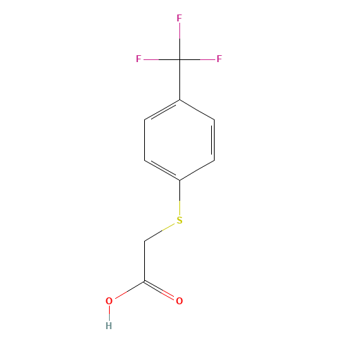 4-(Trifluoromethylthio)phenylacetic acid (CAS: 102582-93-4) - Related Chemical Product