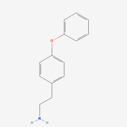 4-Phenoxyphenethylamine (CAS: 118468-18-1) - Chemical Structure and Molecular Formula 