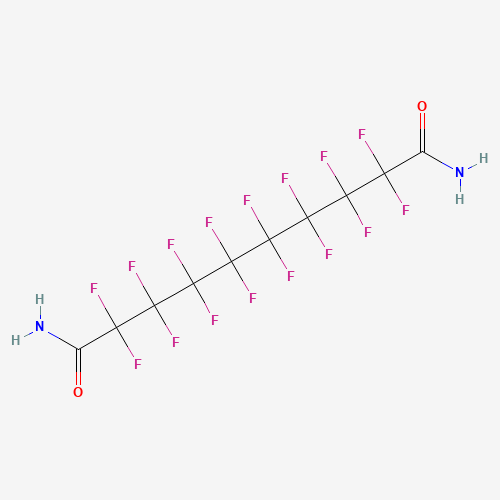 Perfluorosebacamide (CAS: 307-77-7) - Chemical Structure and Molecular Formula 