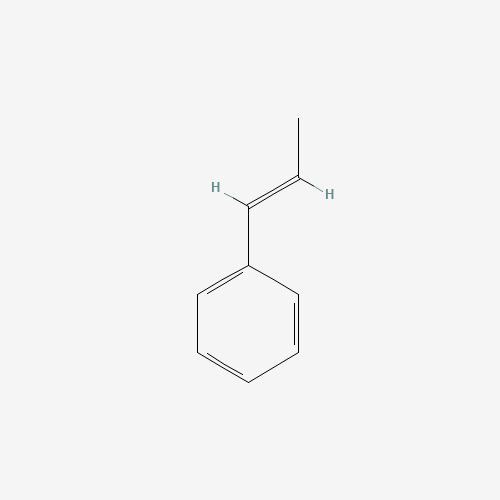 b-Methylstyrene (CAS: 637-50-3) - Chemical Structure and Molecular Formula 