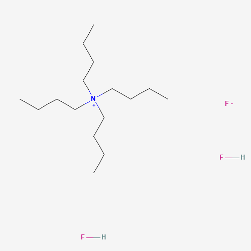 Tetra-n-butylammonium dihydrogen trifluoride (CAS: 99337-56-1) - Chemical Structure and Molecular Formula 